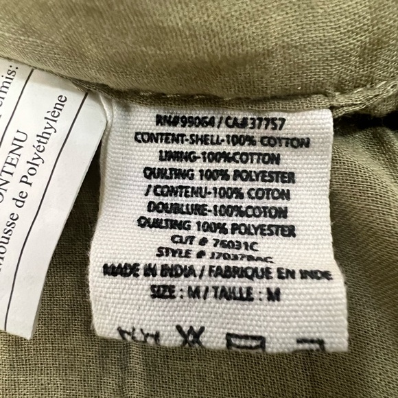 Billabong Boho Quilted Bomber Jacket, sz M - Picture 4 of 12